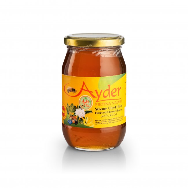 Ayder Fırtına Vadisi Süzme Çicek Balı 500GR