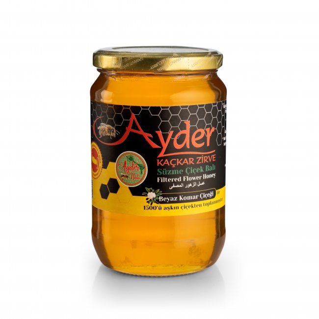 Ayder Kaçkar Zirve Süzme Çicek Balı 980 GR